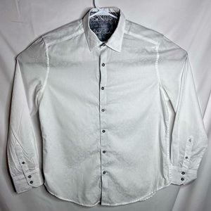 Robert Graham Paisley embossed size large button down